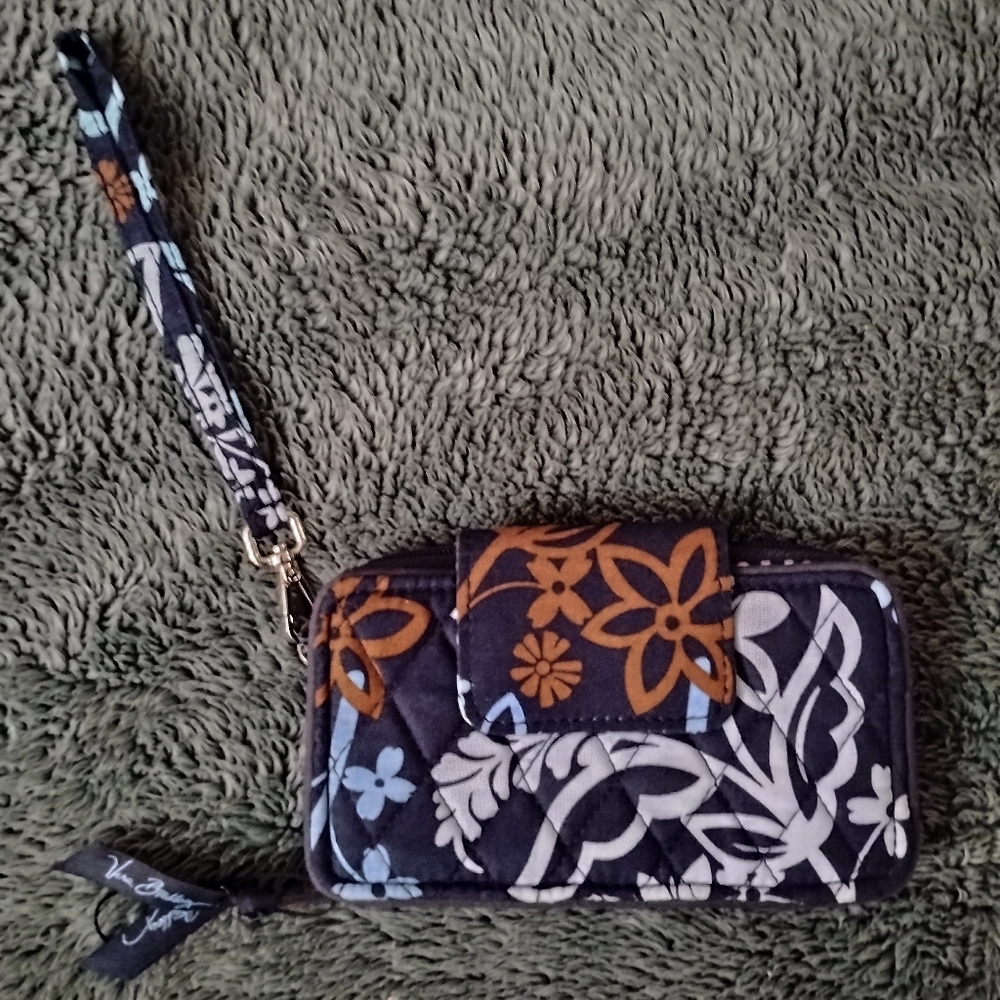 Vera Bradley "Java Floral" Wristlet Wallet Women's